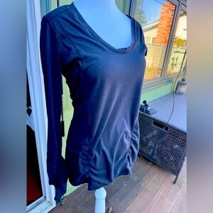 Zella tight fit athletic long sleeve shirt